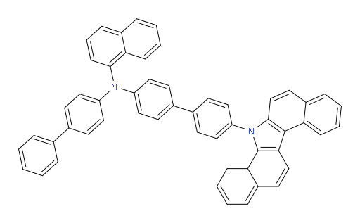 N-(4'-(7H-dibenzo[a,g]carbazol-7-yl)-[1,1'-biphenyl]-4-yl)-N-([1,1'-biphenyl]-4-yl)naphthalen-1-amine