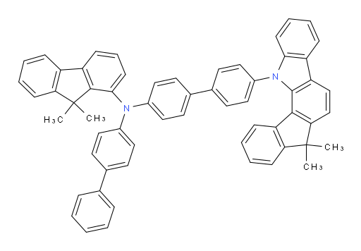 N-([1,1'-biphenyl]-4-yl)-N-(4'-(7,7-dimethylindeno[1,2-a]carbazol-12(7H)-yl)-[1,1'-biphenyl]-4-yl)-9,9-dimethyl-9H-fluoren-1-amine