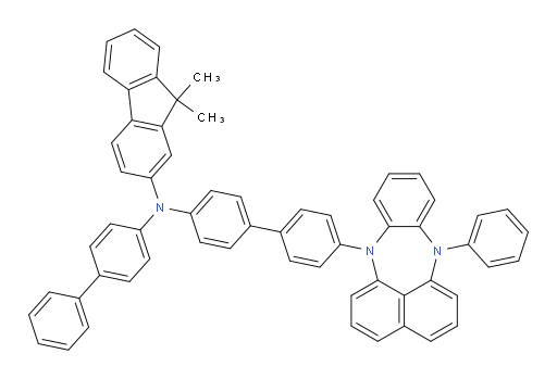 N-([1,1'-biphenyl]-4-yl)-9,9-dimethyl-N-(4'-(12-phenylbenzo[b]naphtho[1,8-ef][1,4]diazepin-7(12H)-yl)-[1,1'-biphenyl]-4-yl)-9H-fluoren-2-amine
