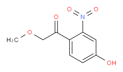 1-(4-hydroxy-2-nitrophenyl)-2-methoxyethanone