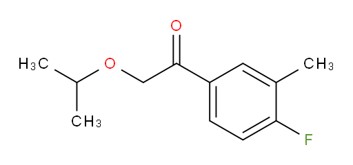 1-(4-fluoro-3-methylphenyl)-2-isopropoxyethanone