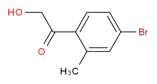 1-(4-bromo-2-methylphenyl)-2-hydroxyethanone