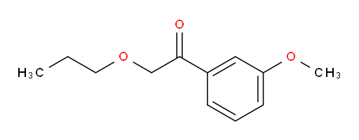 1-(3-methoxyphenyl)-2-propoxyethanone