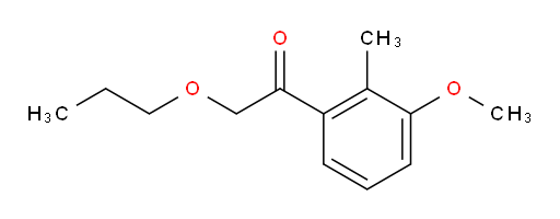 1-(3-methoxy-2-methylphenyl)-2-propoxyethanone