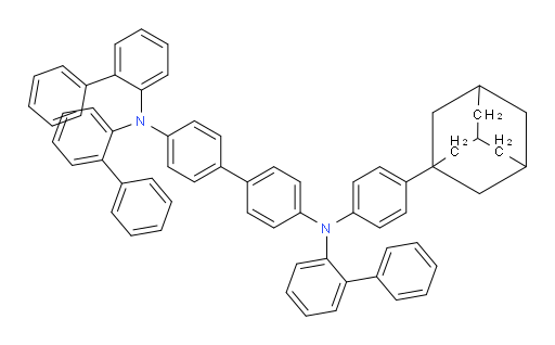 N4,N4,N4'-tri([1,1'-biphenyl]-2-yl)-N4'-(4-(adamantan-1-yl)phenyl)-[1,1'-biphenyl]-4,4'-diamine