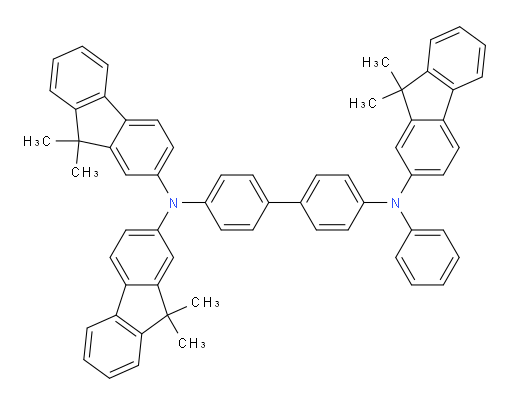 N4,N4,N4'-tris(9,9-dimethyl-9H-fluoren-2-yl)-N4'-phenyl-[1,1'-biphenyl]-4,4'-diamine