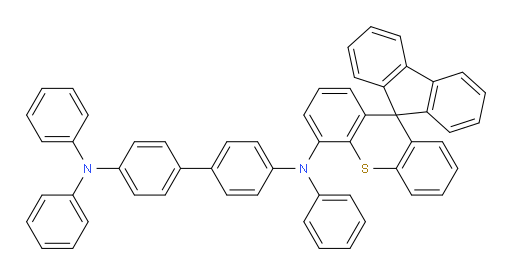 N4,N4,N4'-triphenyl-N4'-(spiro[fluorene-9,9'-thioxanthen]-4'-yl)-[1,1'-biphenyl]-4,4'-diamine