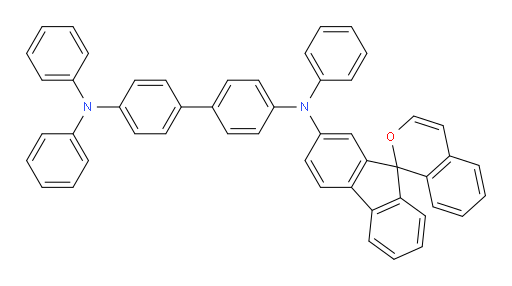 N4,N4,N4'-triphenyl-N4'-(spiro[fluorene-9,1'-isochromen]-2-yl)-[1,1'-biphenyl]-4,4'-diamine