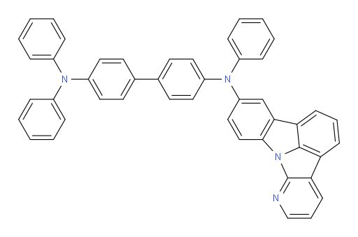 N4,N4,N4'-triphenyl-N4'-(pyrido[3',2':4,5]pyrrolo[3,2,1-jk]carbazol-11-yl)-[1,1'-biphenyl]-4,4'-diamine