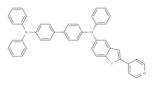N4,N4,N4'-triphenyl-N4'-(2-(pyridin-4-yl)benzo[b]thiophen-5-yl)-[1,1'-biphenyl]-4,4'-diamine