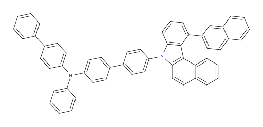 N-([1,1'-biphenyl]-4-yl)-4'-(11-(naphthalen-2-yl)-7H-benzo[c]carbazol-7-yl)-N-phenyl-[1,1'-biphenyl]-4-amine