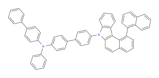 N-([1,1'-biphenyl]-4-yl)-4'-(1-(naphthalen-1-yl)-7H-benzo[c]carbazol-7-yl)-N-phenyl-[1,1'-biphenyl]-4-amine