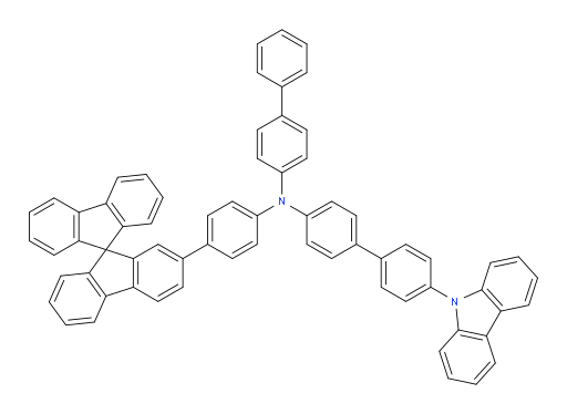N-(4-(9,9'-spirobi[fluoren]-2-yl)phenyl)-N-([1,1'-biphenyl]-4-yl)-4'-(9H-carbazol-9-yl)-[1,1'-biphenyl]-4-amine