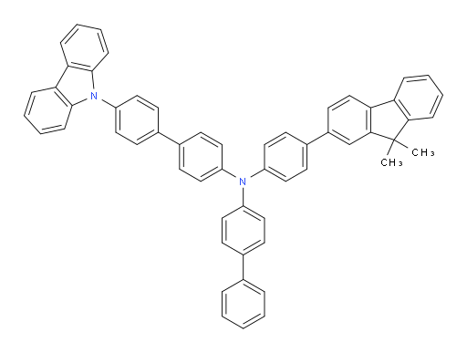N-([1,1'-biphenyl]-4-yl)-4'-(9H-carbazol-9-yl)-N-(4-(9,9-dimethyl-9H-fluoren-2-yl)phenyl)-[1,1'-biphenyl]-4-amine