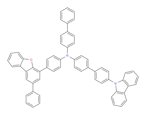 N-([1,1'-biphenyl]-4-yl)-4'-(9H-carbazol-9-yl)-N-(4-(2-phenyldibenzo[b,d]furan-4-yl)phenyl)-[1,1'-biphenyl]-4-amine