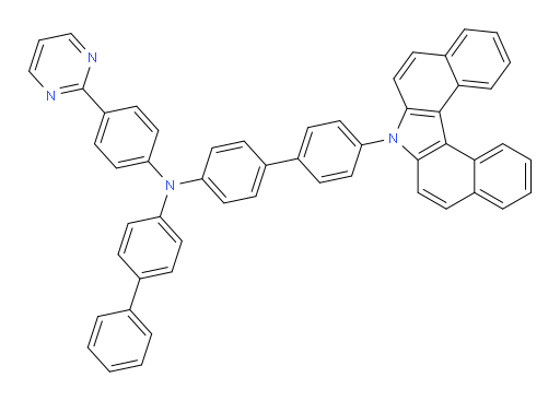 N-([1,1'-biphenyl]-4-yl)-4'-(7H-dibenzo[c,g]carbazol-7-yl)-N-(4-(pyrimidin-2-yl)phenyl)-[1,1'-biphenyl]-4-amine