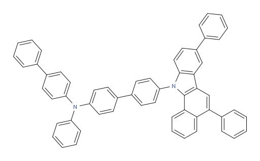 N-([1,1'-biphenyl]-4-yl)-4'-(5,8-diphenyl-11H-benzo[a]carbazol-11-yl)-N-phenyl-[1,1'-biphenyl]-4-amine