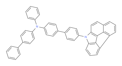 N-([1,1'-biphenyl]-4-yl)-4'-(1H-indeno[4,3,2,1-cdef]carbazol-1-yl)-N-phenyl-[1,1'-biphenyl]-4-amine