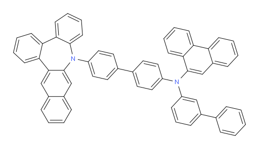 N-(4'-(9H-dibenzo[b,d]naphtho[2,3-f]azepin-9-yl)-[1,1'-biphenyl]-4-yl)-N-([1,1'-biphenyl]-3-yl)phenanthren-9-amine