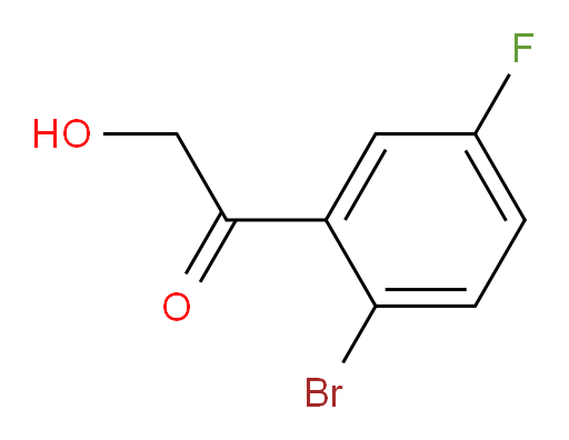 1-(2-bromo-5-fluorophenyl)-2-hydroxyethanone