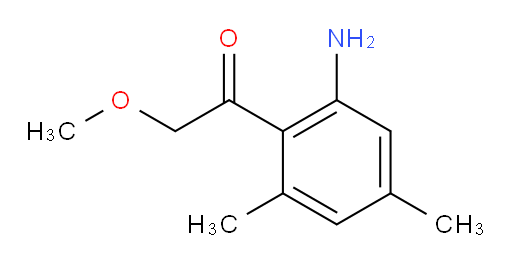 1-(2-amino-4,6-dimethylphenyl)-2-methoxyethanone