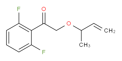 2-(but-3-en-2-yloxy)-1-(2,6-difluorophenyl)ethanone