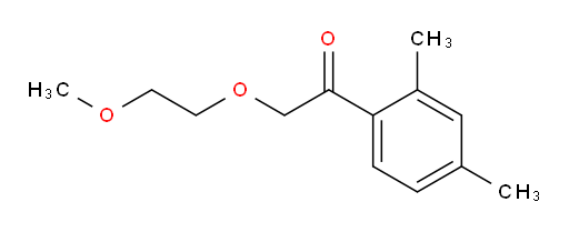 1-(2,4-dimethylphenyl)-2-(2-methoxyethoxy)ethanone