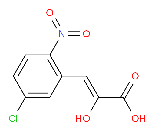 (Z)-3-(5-chloro-2-nitrophenyl)-2-hydroxyacrylic acid