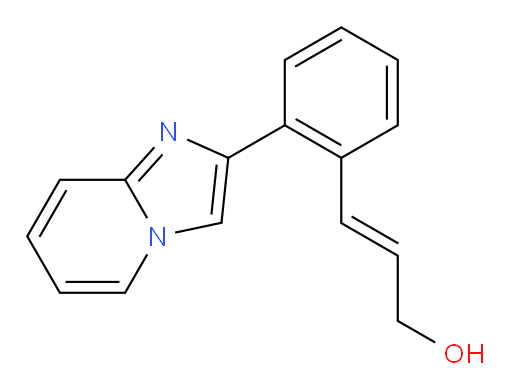 (E)-3-(2-(imidazo[1,2-a]pyridin-2-yl)phenyl)prop-2-en-1-ol
