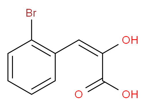 (E)-3-(2-bromophenyl)-2-hydroxyacrylic acid