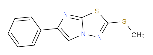 2-(methylthio)-6-phenylimidazo[2,1-b][1,3,4]thiadiazole