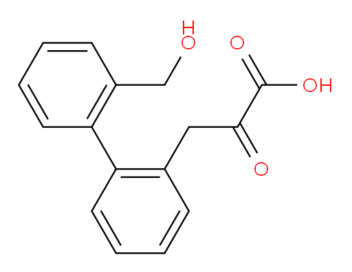 3-(2'-(hydroxymethyl)-[1,1'-biphenyl]-2-yl)-2-oxopropanoic acid