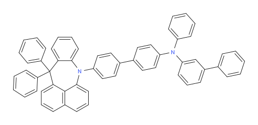 N-(4'-(12,12-diphenylbenzo[f]naphtho[1,8-bc]azepin-7(12H)-yl)-[1,1'-biphenyl]-4-yl)-N-phenyl-[1,1'-biphenyl]-3-amine