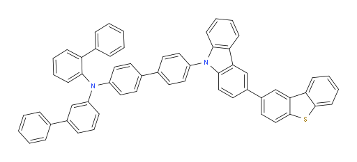 N-([1,1'-biphenyl]-3-yl)-N-(4'-(3-(dibenzo[b,d]thiophen-2-yl)-9H-carbazol-9-yl)-[1,1'-biphenyl]-4-yl)-[1,1'-biphenyl]-2-amine