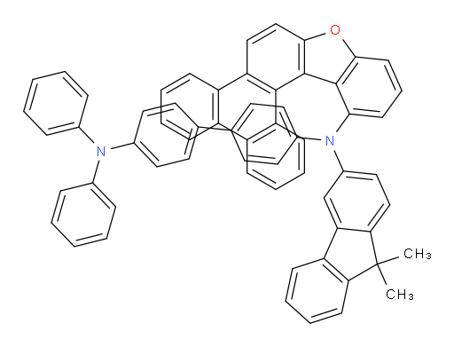 N4-(9,9-dimethyl-9H-fluoren-3-yl)-N4',N4'-diphenyl-N4-(triphenyleno[2,1-b]benzofuran-11-yl)-[1,1'-biphenyl]-4,4'-diamine