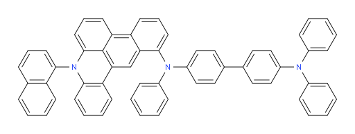 N4-(8-(naphthalen-1-yl)-8H-naphtho[1,2,3-kl]acridin-1-yl)-N4,N4',N4'-triphenyl-[1,1'-biphenyl]-4,4'-diamine