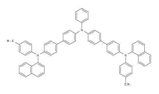 N4-(naphthalen-1-yl)-N4'-(4'-(naphthalen-1-yl(p-tolyl)amino)-[1,1'-biphenyl]-4-yl)-N4'-phenyl-N4-(p-tolyl)-[1,1'-biphenyl]-4,4'-diamine