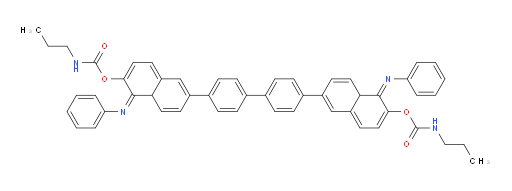 (1Z,1'Z)-[1,1'-biphenyl]-4,4'-diylbis(1-(phenylimino)-1,8a-dihydronaphthalene-6,2-diyl) bis(propylcarbamate)