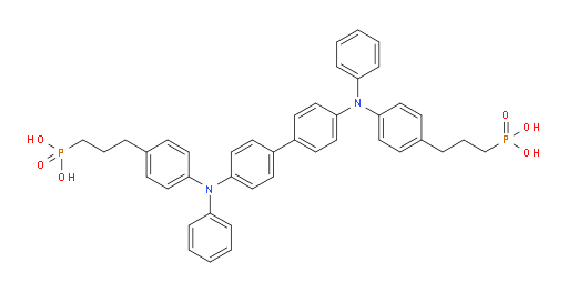 ((([1,1'-biphenyl]-4,4'-diylbis(phenylazanediyl))bis(4,1-phenylene))bis(propane-3,1-diyl))diphosphonic acid