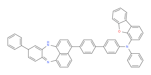 N-phenyl-N-(4'-(10-phenyl-10,12-dihydrobenzo[b]naphtho[1,8-ef][1,4]diazepin-3-yl)-[1,1'-biphenyl]-4-yl)dibenzo[b,d]furan-4-amine