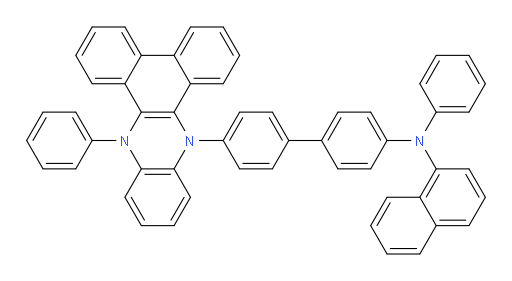 N-phenyl-N-(4'-(14-phenyldibenzo[a,c]phenazin-9(14H)-yl)-[1,1'-biphenyl]-4-yl)naphthalen-1-amine