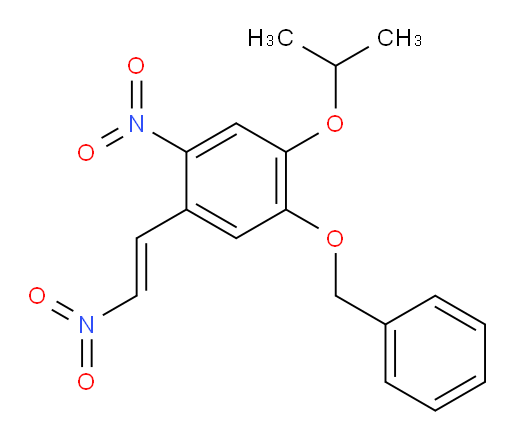 (E)-1-(benzyloxy)-2-isopropoxy-4-nitro-5-(2-nitrovinyl)benzene