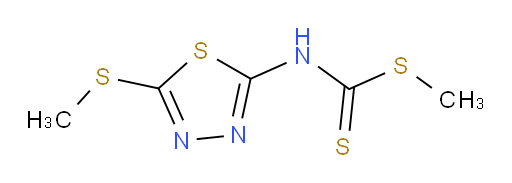 methyl (5-(methylthio)-1,3,4-thiadiazol-2-yl)carbamodithioate