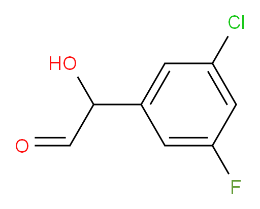 2-(3-chloro-5-fluorophenyl)-2-hydroxyacetaldehyde