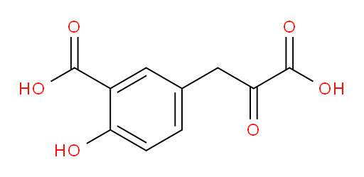 5-(2-carboxy-2-oxoethyl)-2-hydroxybenzoic acid