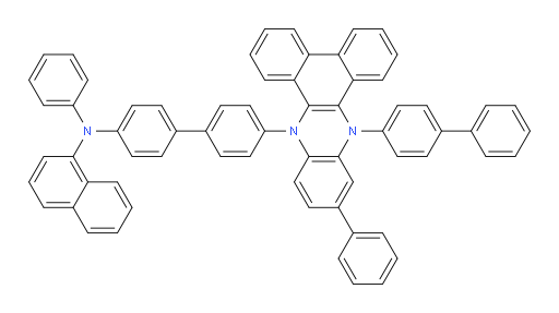 N-(4'-(14-([1,1'-biphenyl]-4-yl)-12-phenyldibenzo[a,c]phenazin-9(14H)-yl)-[1,1'-biphenyl]-4-yl)-N-phenylnaphthalen-1-amine