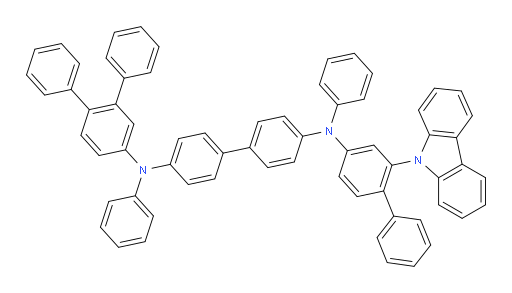 N4-(2-(9H-carbazol-9-yl)-[1,1'-biphenyl]-4-yl)-N4'-([1,1':2',1''-terphenyl]-4'-yl)-N4,N4'-diphenyl-[1,1'-biphenyl]-4,4'-diamine