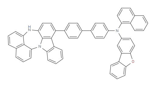 N-(4'-(4H-naphtho[1',8':5,6,7][1,4]diazepino[3,2,1-jk]carbazol-7-yl)-[1,1'-biphenyl]-4-yl)-N-(naphthalen-1-yl)dibenzo[b,d]furan-2-amine