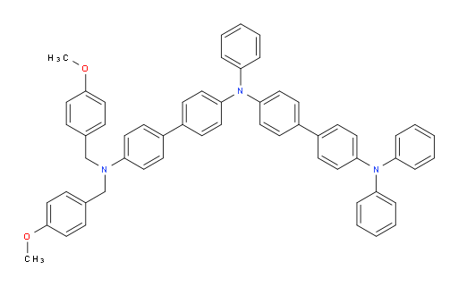 N4-(4'-(bis(4-methoxybenzyl)amino)-[1,1'-biphenyl]-4-yl)-N4,N4',N4'-triphenyl-[1,1'-biphenyl]-4,4'-diamine