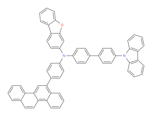 N-(4'-(9H-carbazol-9-yl)-[1,1'-biphenyl]-4-yl)-N-(4-(chrysen-6-yl)phenyl)dibenzo[b,d]furan-3-amine